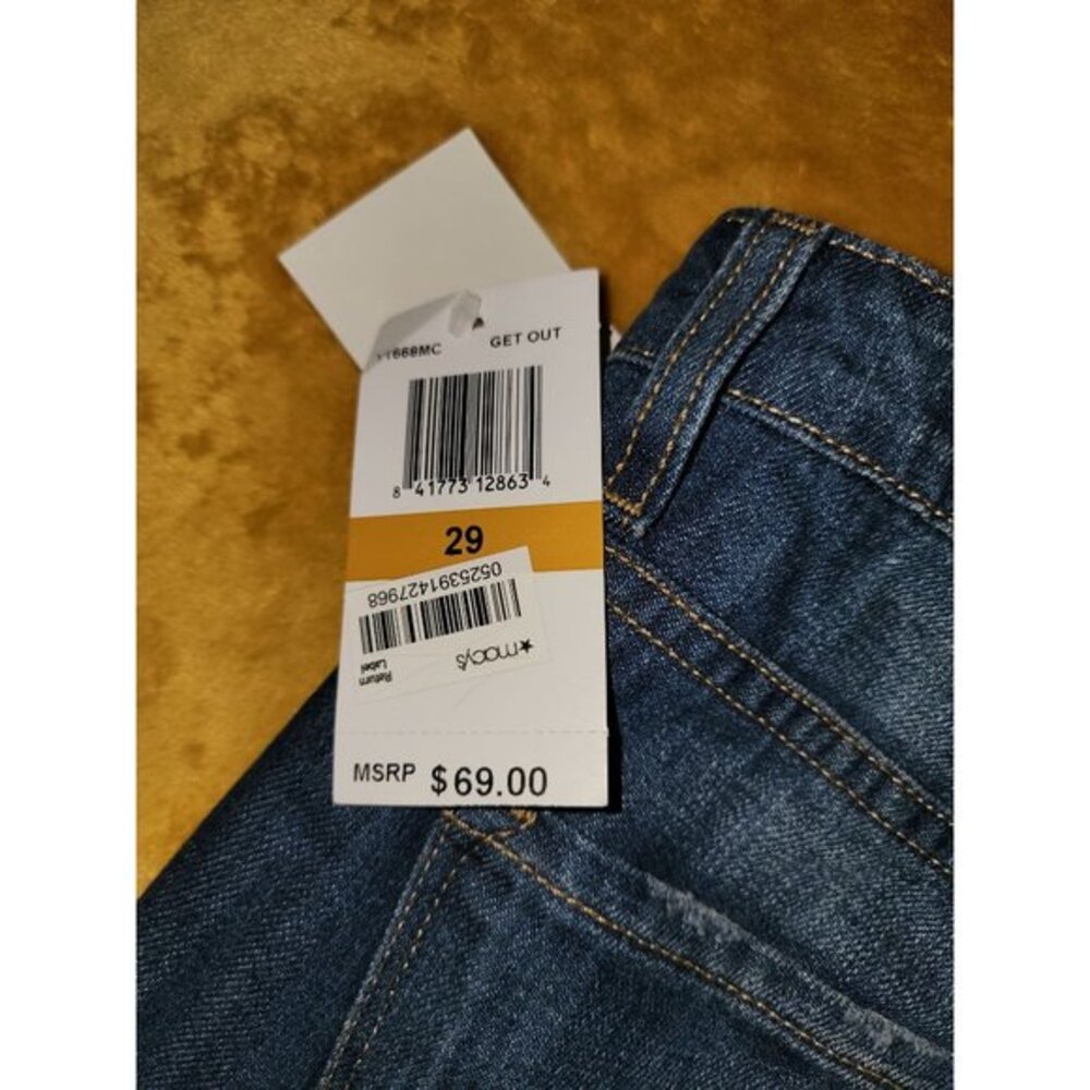 Flying Monkey denim skirt, sz29 - Picture 5 of 6
